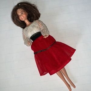 Vintage Marie Osmond Doll in Hispanic Barbie Original Dress